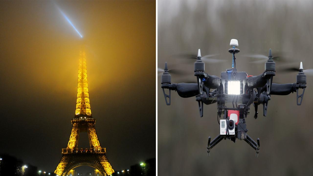 Mystery drone paris